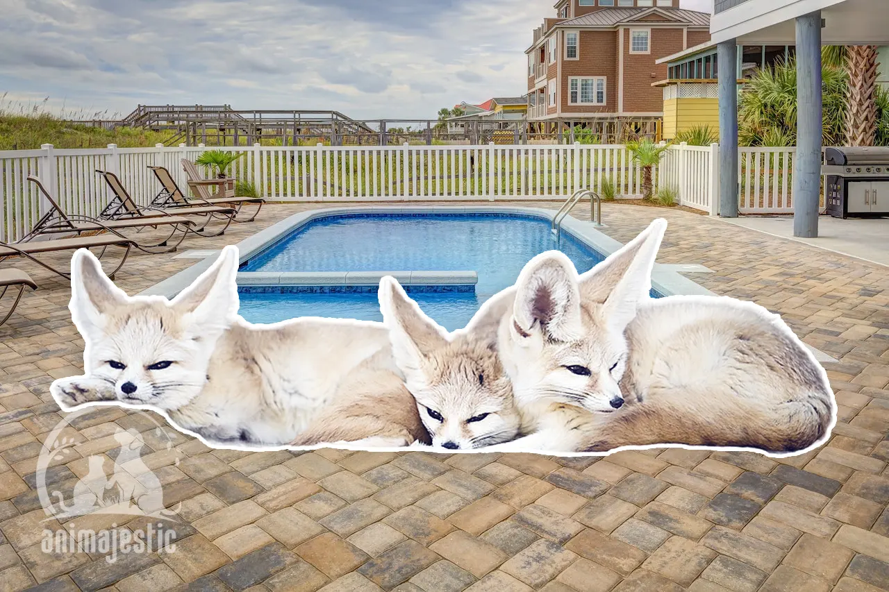 Fennec Fox Swim, Fennec Fox As a Pet